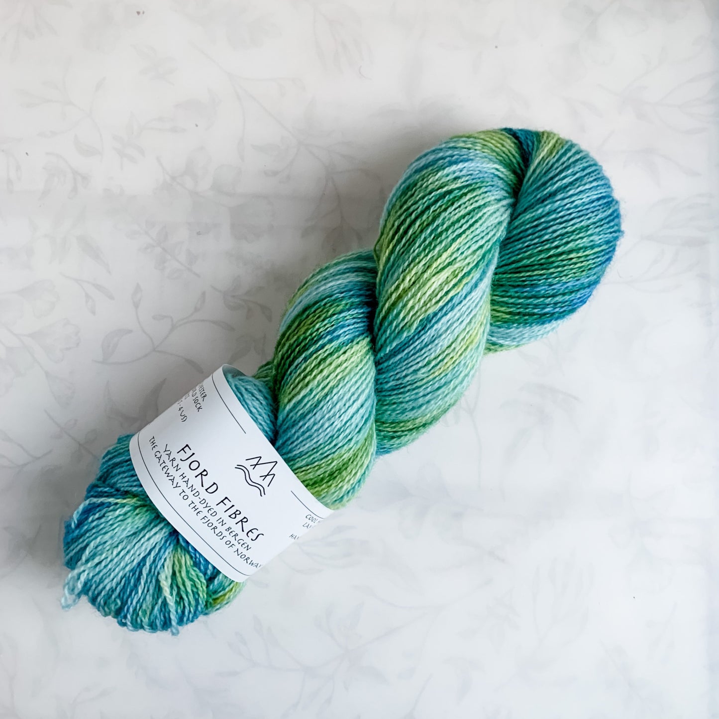Gillyweed - Trollfjord sock - Hand Dyed Yarn - Variegated Yarn