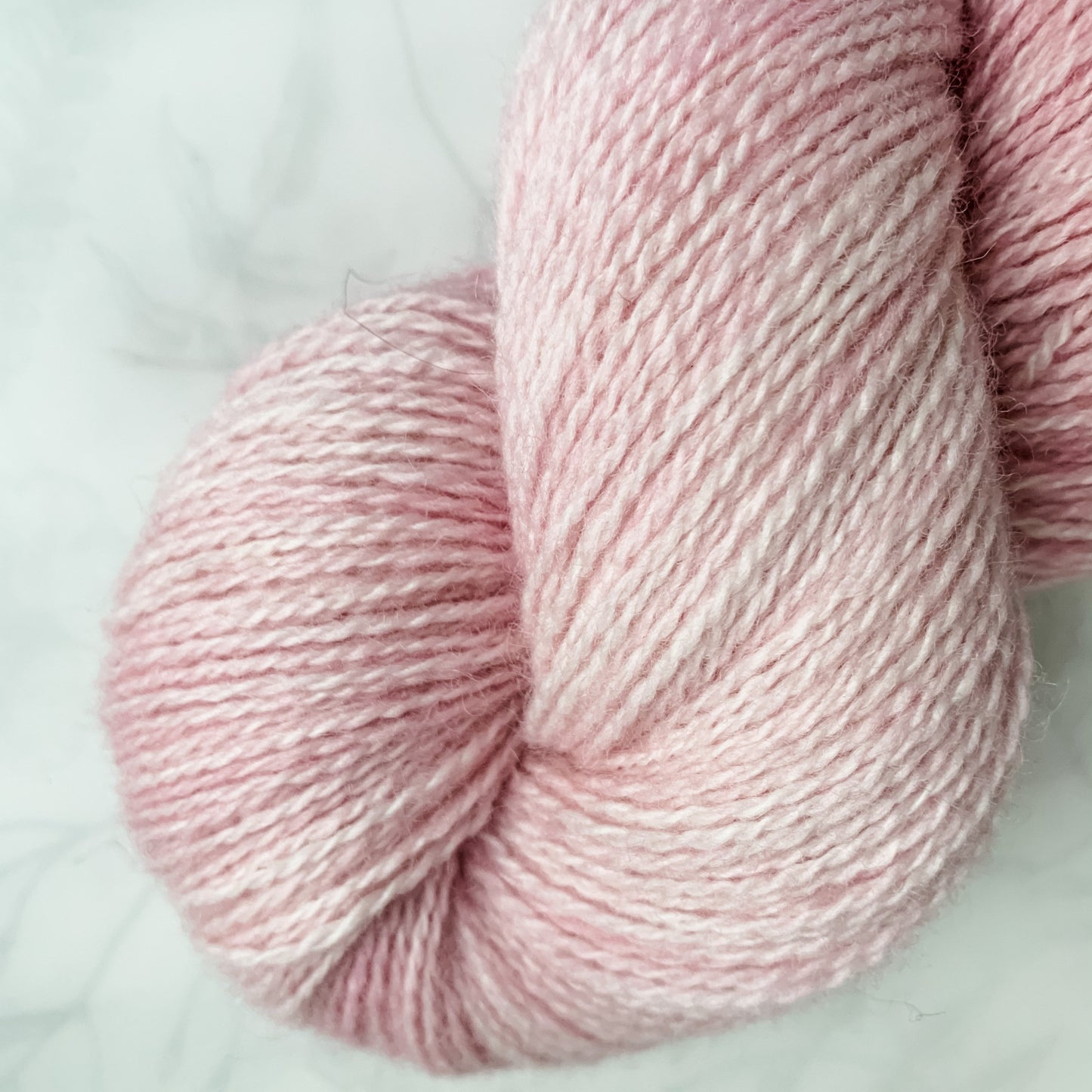 Vintage Petals - Trollfjord sock - Hand Dyed Yarn - Tonal Yarn