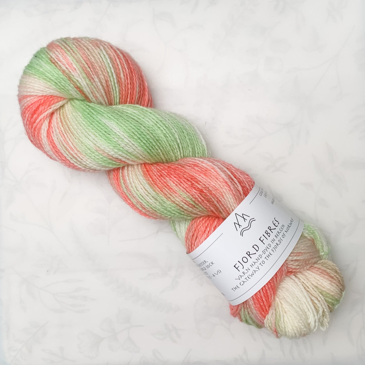 Epleblomst - Trollfjord sock - Variegated Yarn - Hand dyed yarn