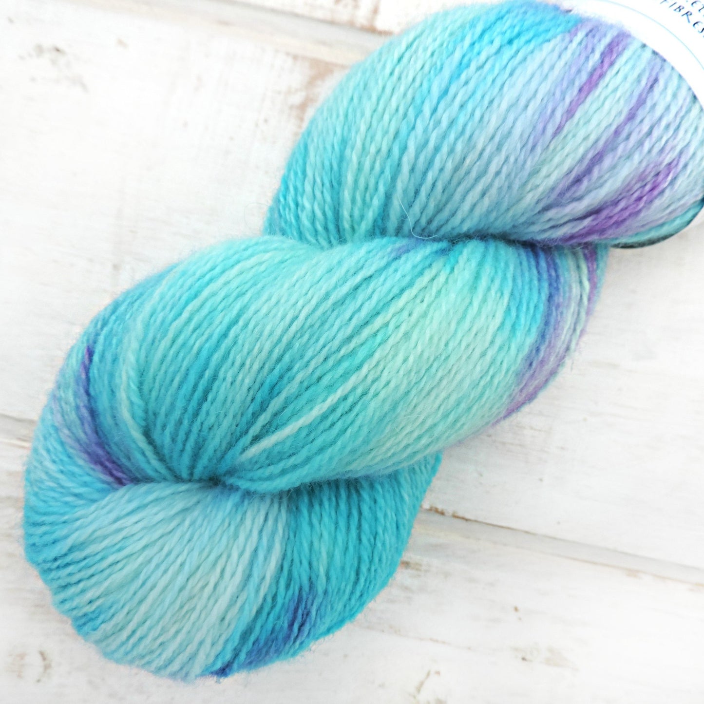 Tropical waters - Trollfjord Sock - Hand Dyed Yarn - Variegated Yarn
