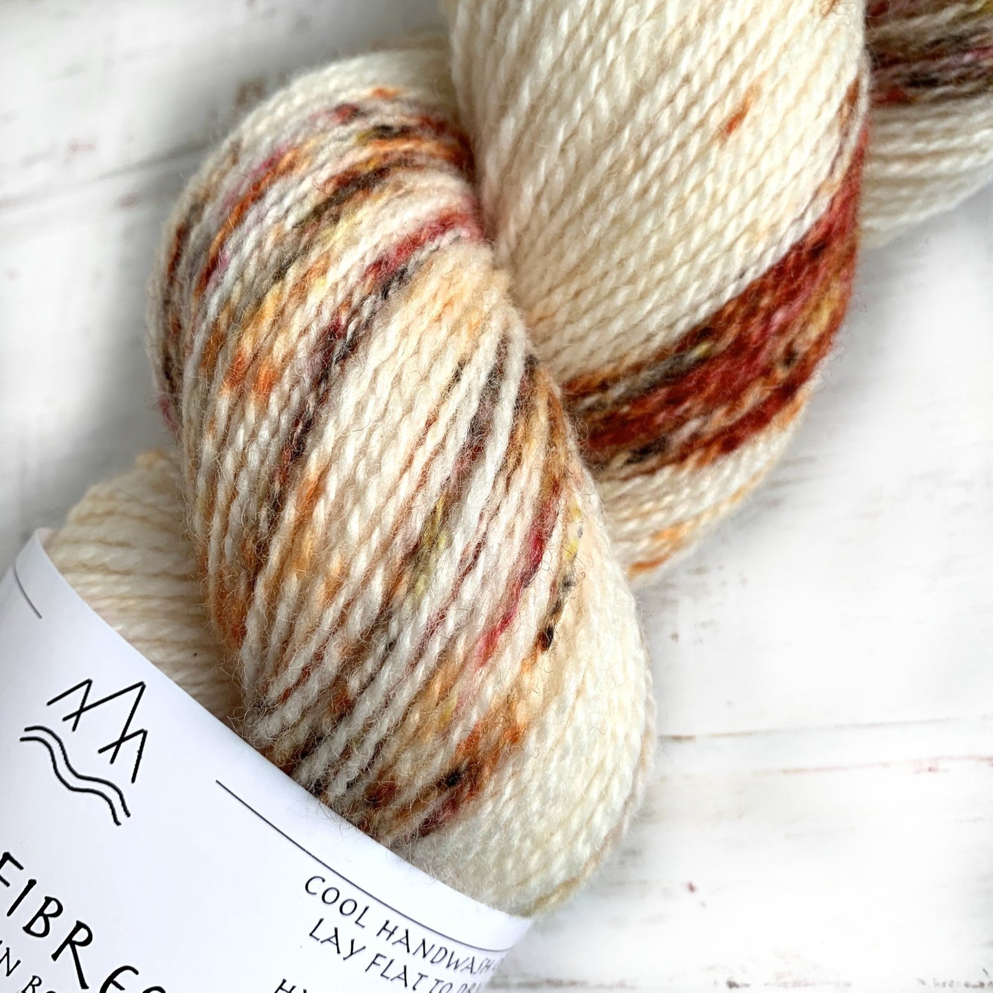 Autumn In The Air - Trollfjord sock - Hand Dyed Yarn - Variegated Yarn