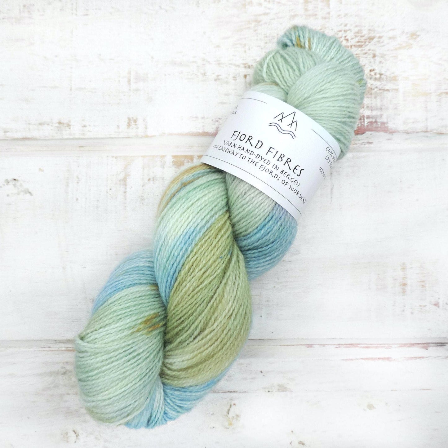 Lakeside Walk - Trollfjord Sock - Hand Dyed Yarn - Variegated Yarn