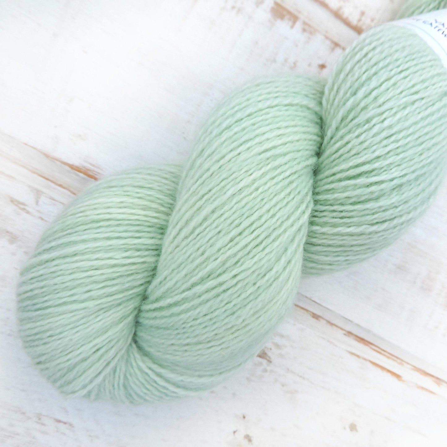 Sage - Trollfjord sock - Hand Dyed Yarn - Tonal Yarn