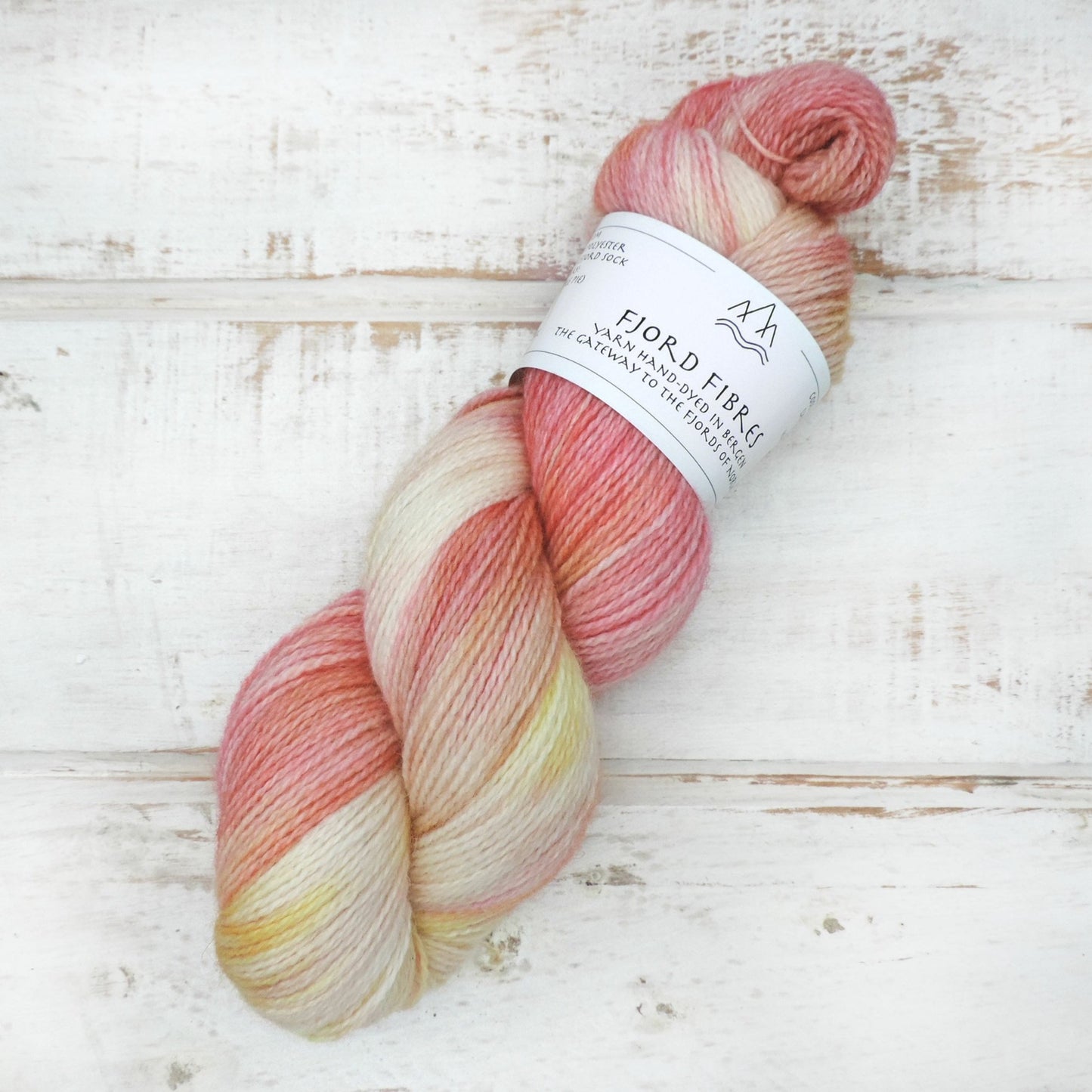 Eplekake (Apple Pie) - Trollfjord Sock - Hand Dyed Yarn - Variegated Yarn