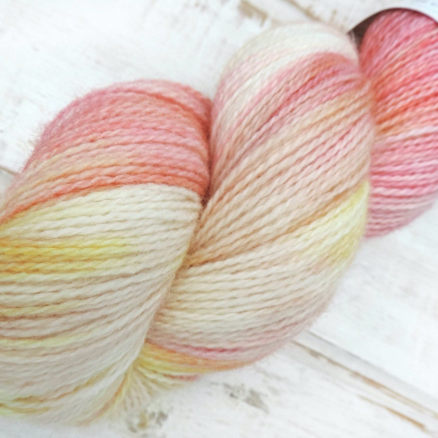 Eplekake (Apple Pie) - Trollfjord Sock - Hand Dyed Yarn - Variegated Yarn