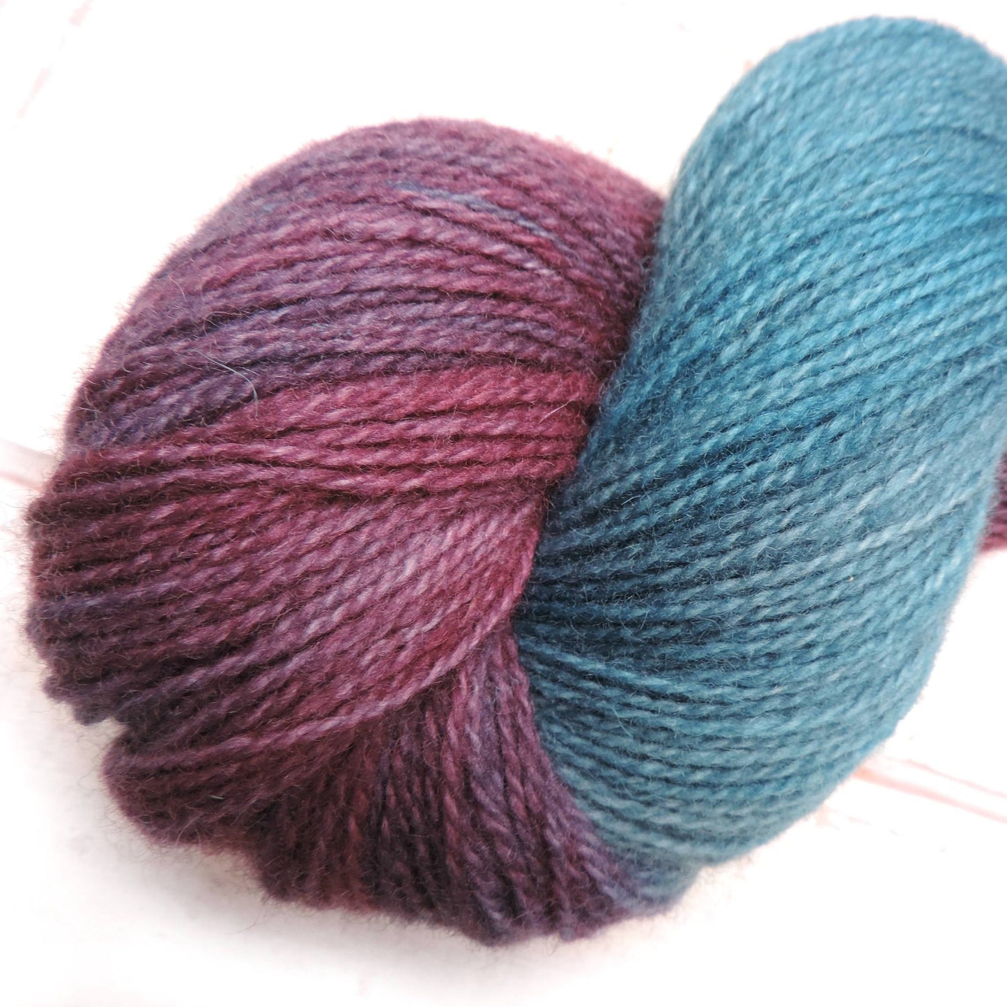 Mermaids Kiss - Trollfjord Sock - Variegated Yarn - Hand dyed yarn