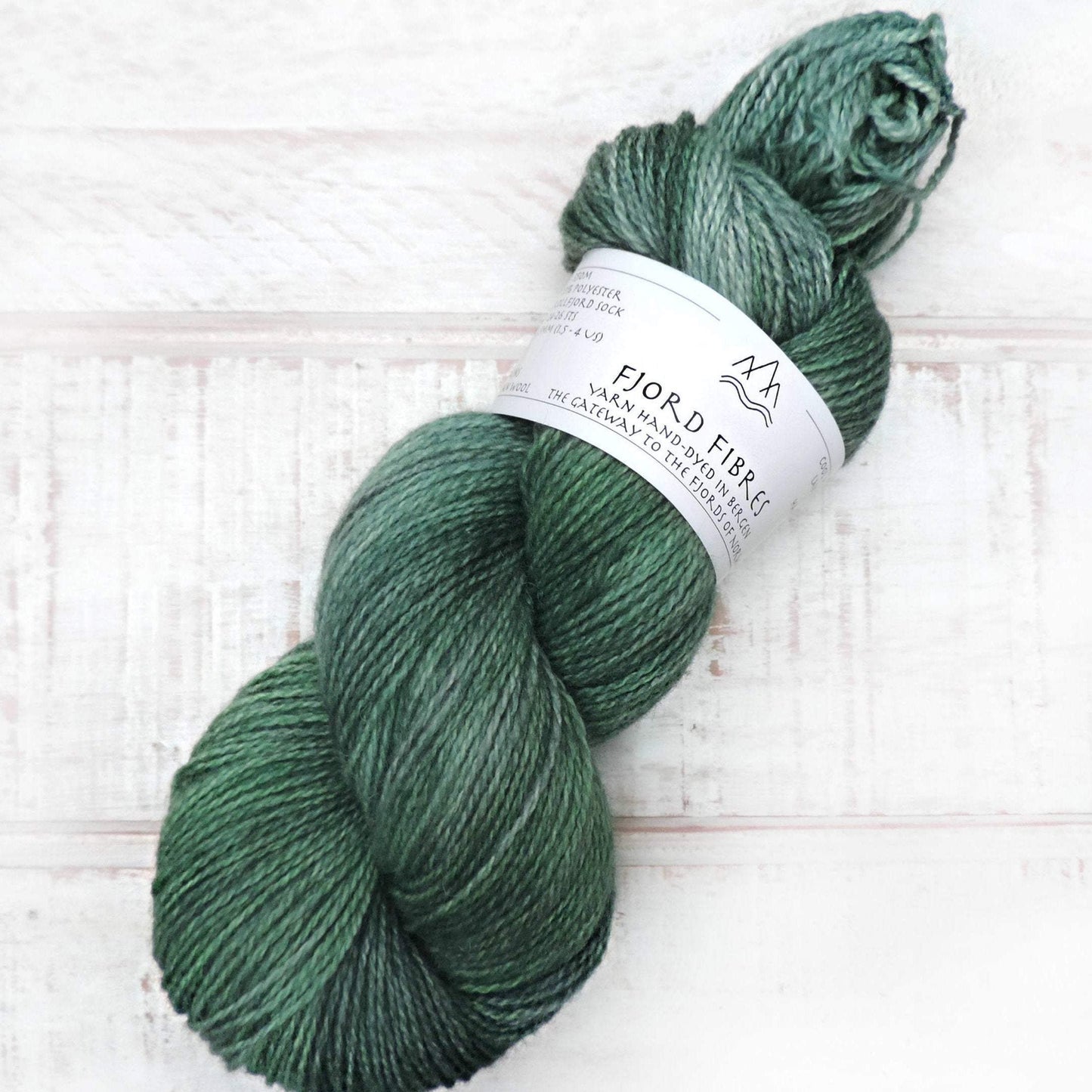 Boreal Forest - Trollfjord sock - Variegated Yarn - Hand dyed yarn