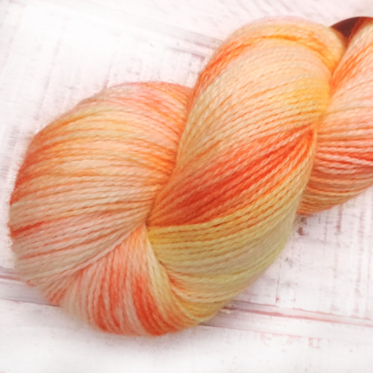 Happiness - Trollfjord sock - Hand Dyed Yarn - Variegated Yarn