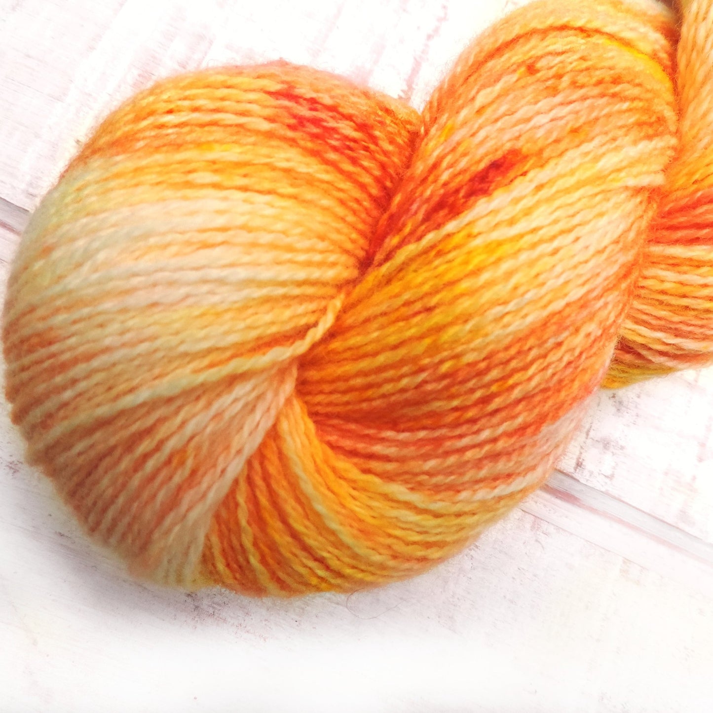 Fun in the Sun - Trollfjord sock - Hand Dyed Yarn - Variegated Yarn