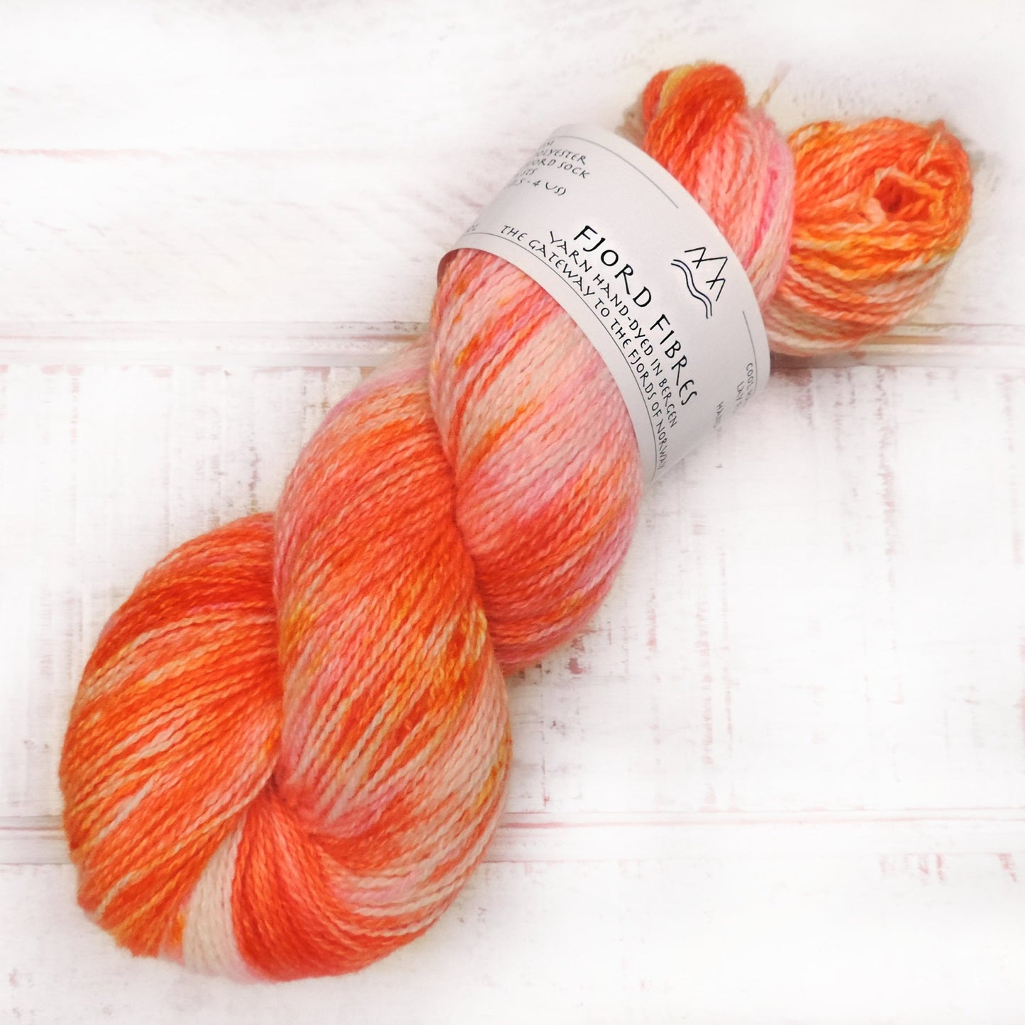 Fiesta Fun - Trollfjord sock - Hand Dyed Yarn - Variegated Yarn