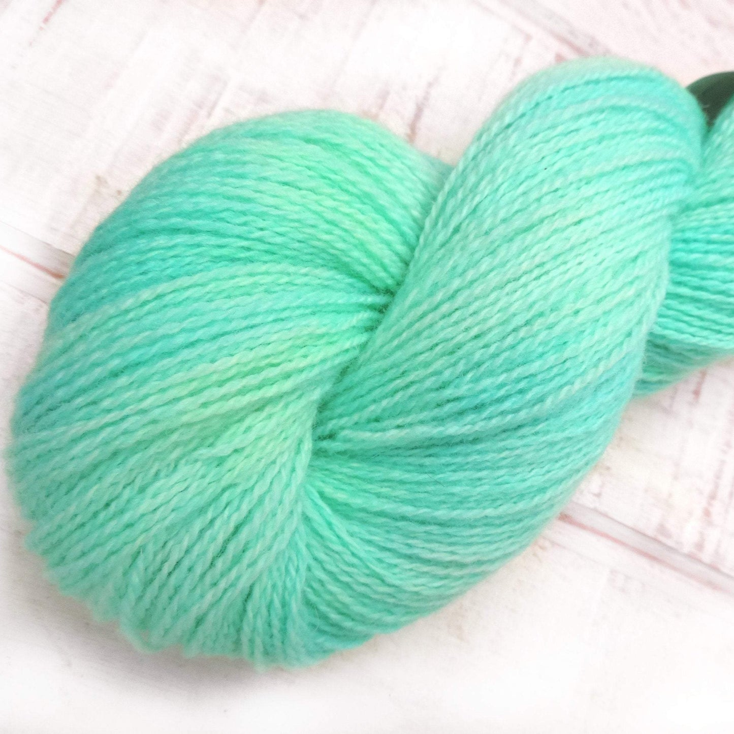 Sea Breeze - Trollfjord Sock - Hand Dyed Yarn - Tonal Yarn