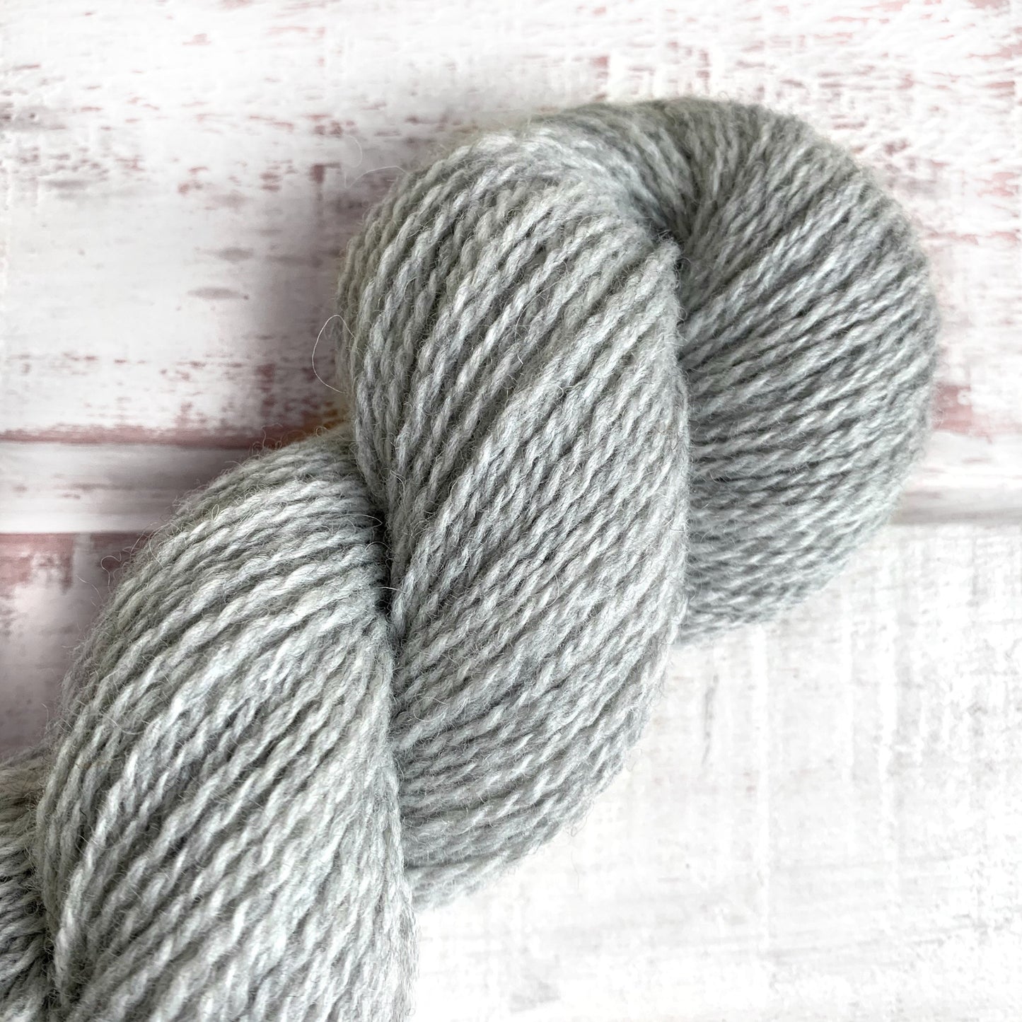 Light Grey - Trollfjord Sock - Undyed Yarn