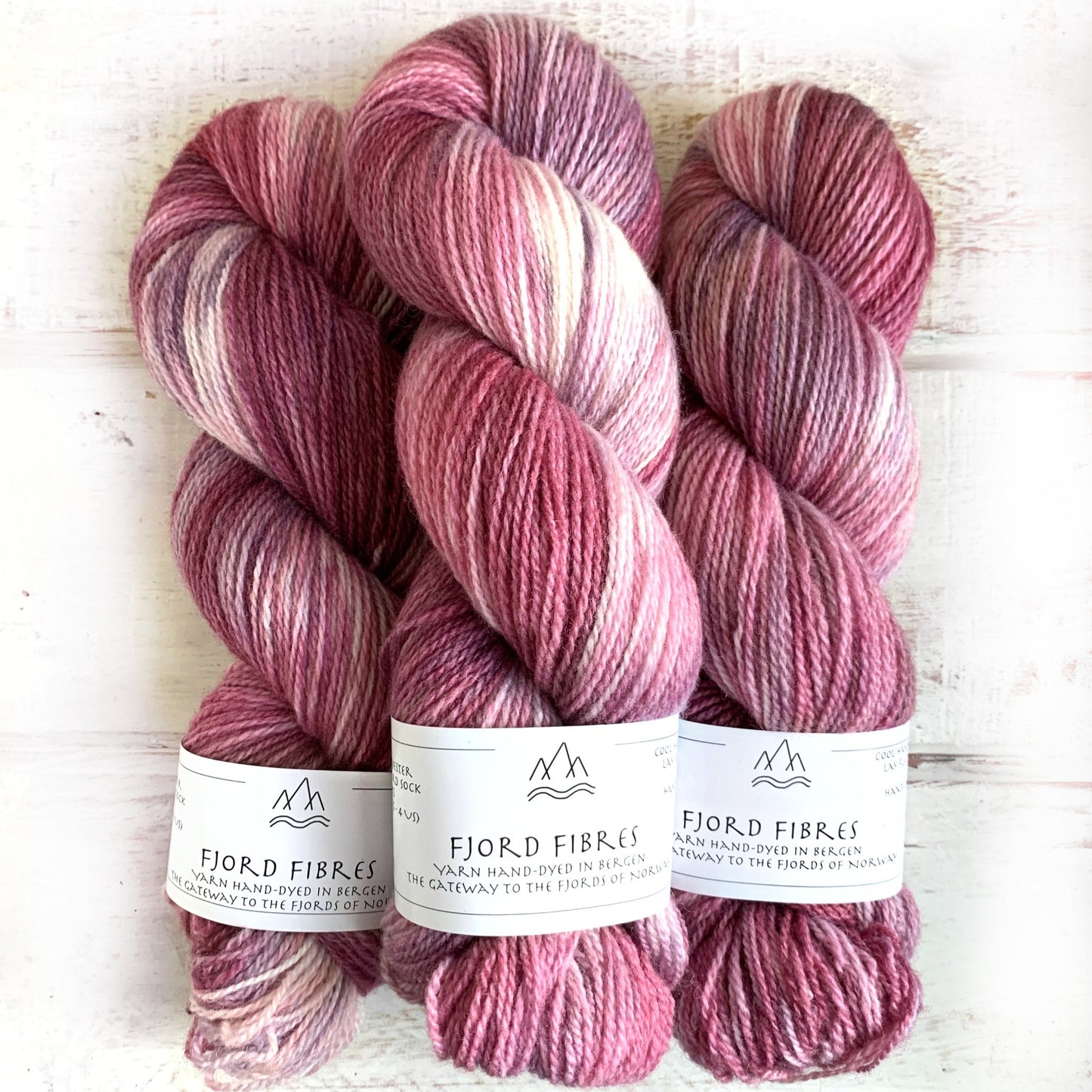 Turkish Delight - Trollfjord sock - Hand Dyed Yarn - Variegated Yarn