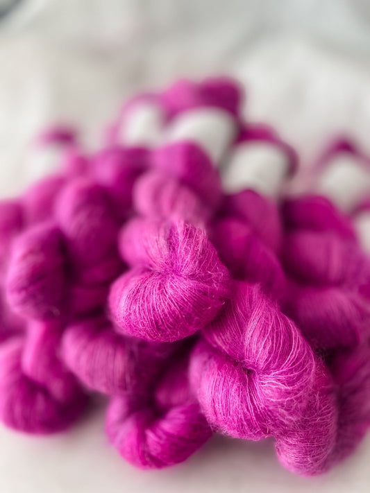 Passion - Mohair Mist - Hand Dyed Yarn - Variegated Yarn