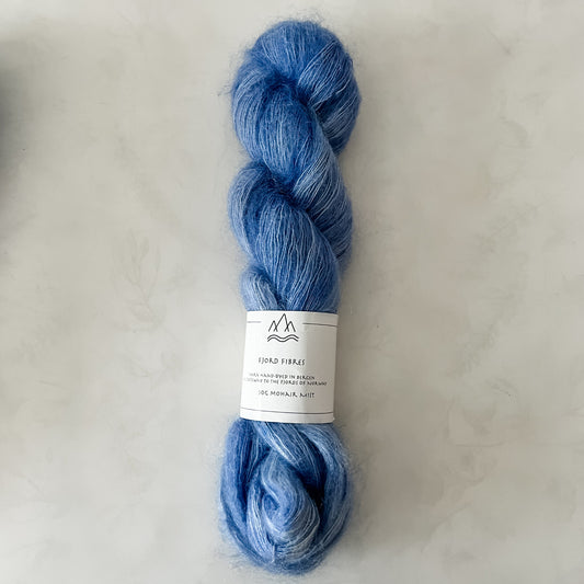Twilight - Mohair Mist - Hand Dyed Yarn - Variegated Yarn