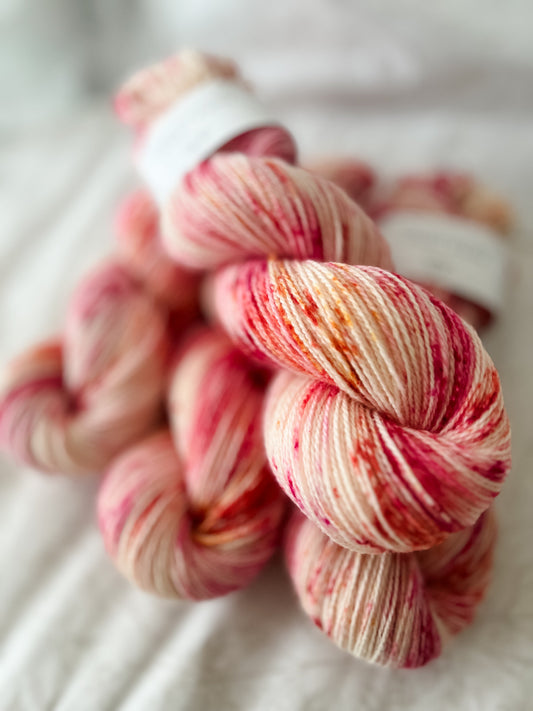 Higher Love - Trollfjord sock - Variegated Yarn - Hand dyed yarn