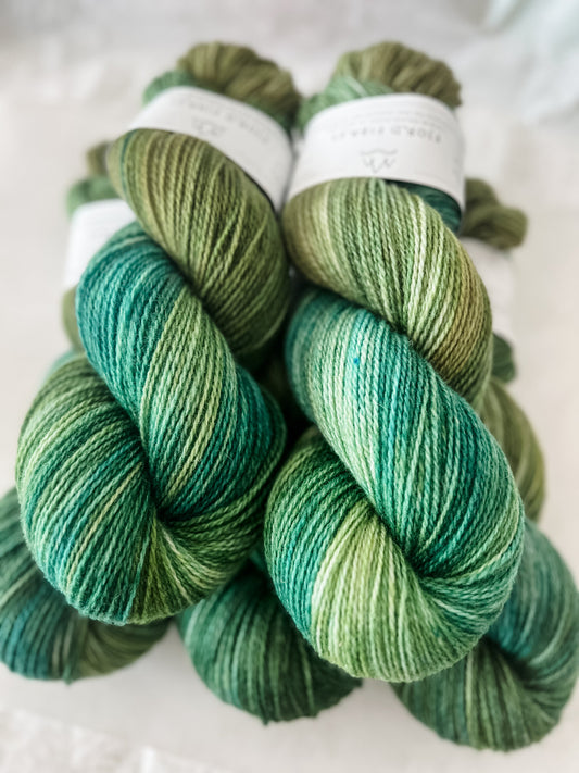 Karma - Trollfjord sock - Variegated Yarn - Hand dyed yarn