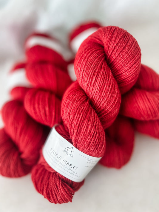 Chilli Oil - Trollfjord sock - Variegated Yarn - Hand dyed yarn