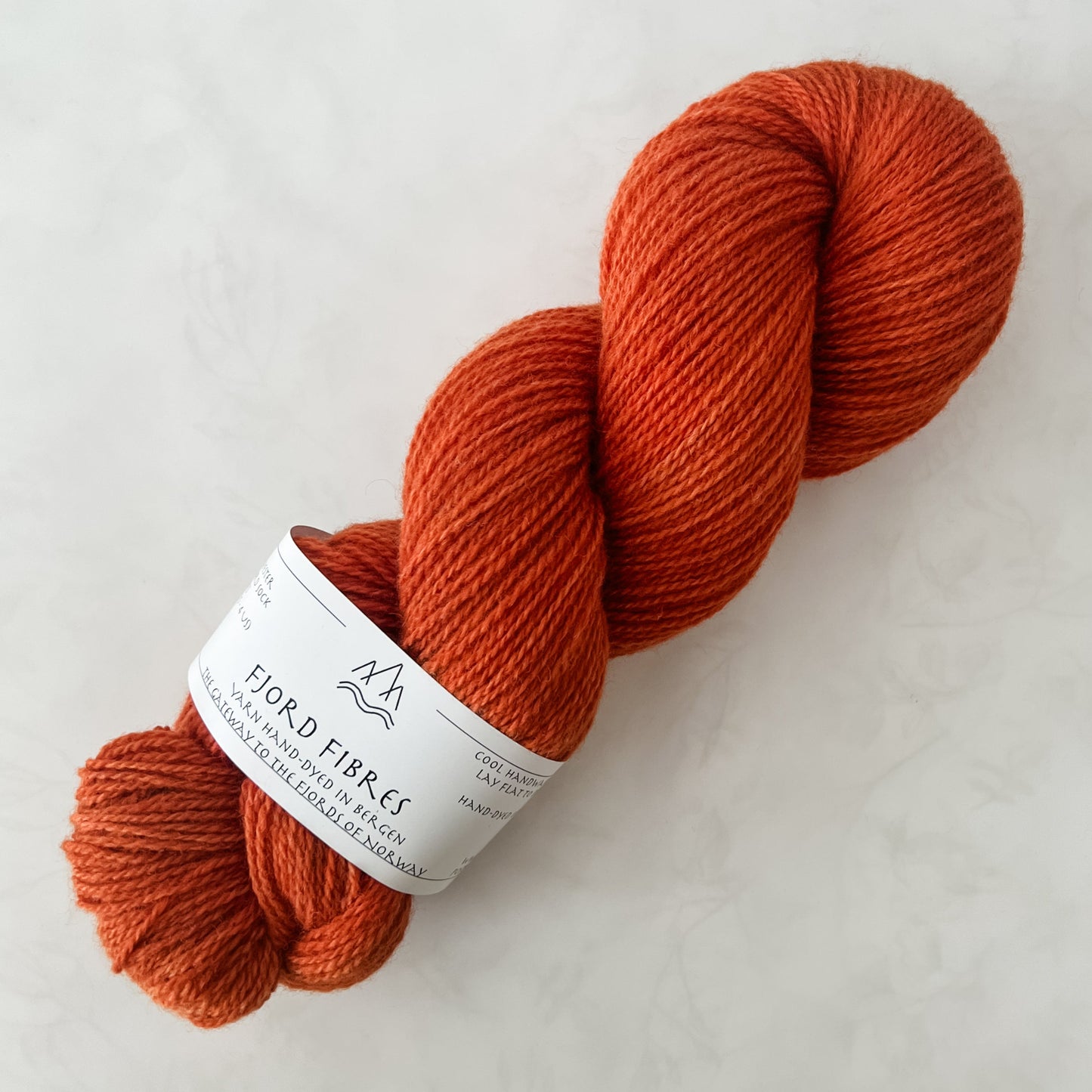 Rusty - Trollfjord sock - Variegated Yarn - Hand dyed yarn