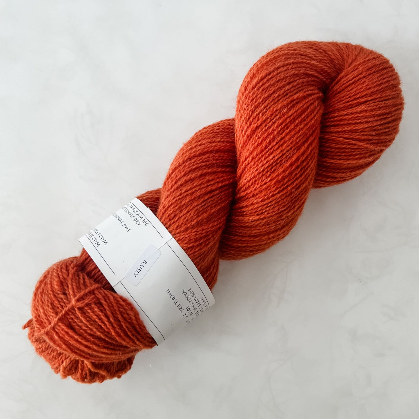 Rusty - Trollfjord sock - Variegated Yarn - Hand dyed yarn