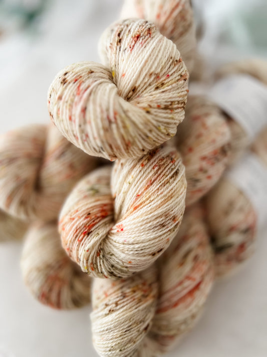 Sweater Weather - Trollfjord sock - Variegated Yarn - Hand dyed yarn