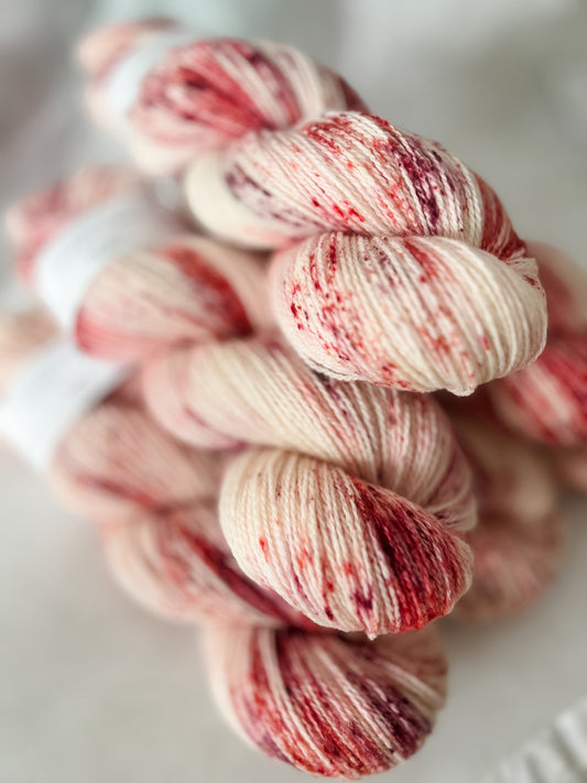 Sassy - Trollfjord sock - Variegated Yarn - Hand dyed yarn