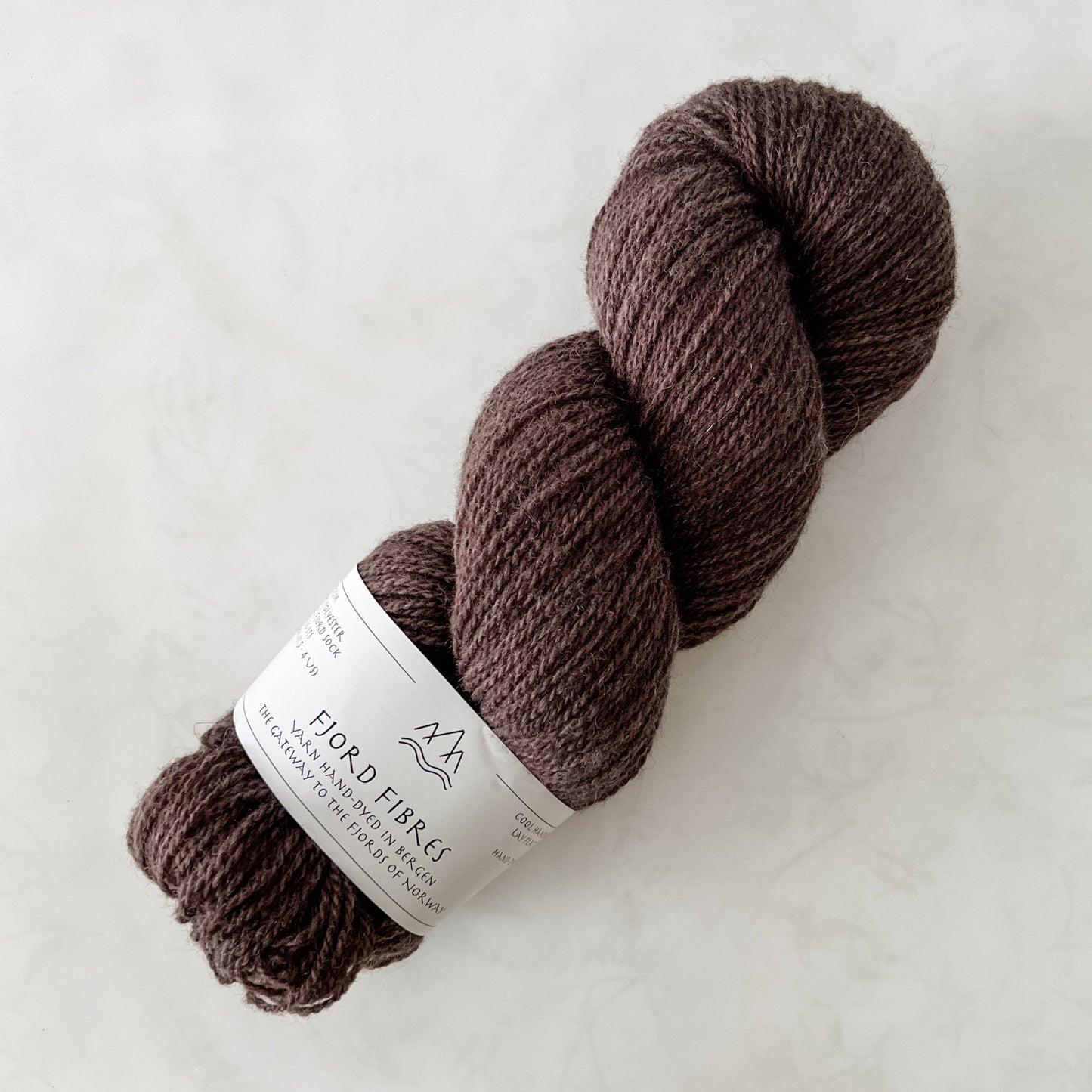 Espresso Shot - Trollfjord sock - Variegated Yarn - Hand dyed yarn