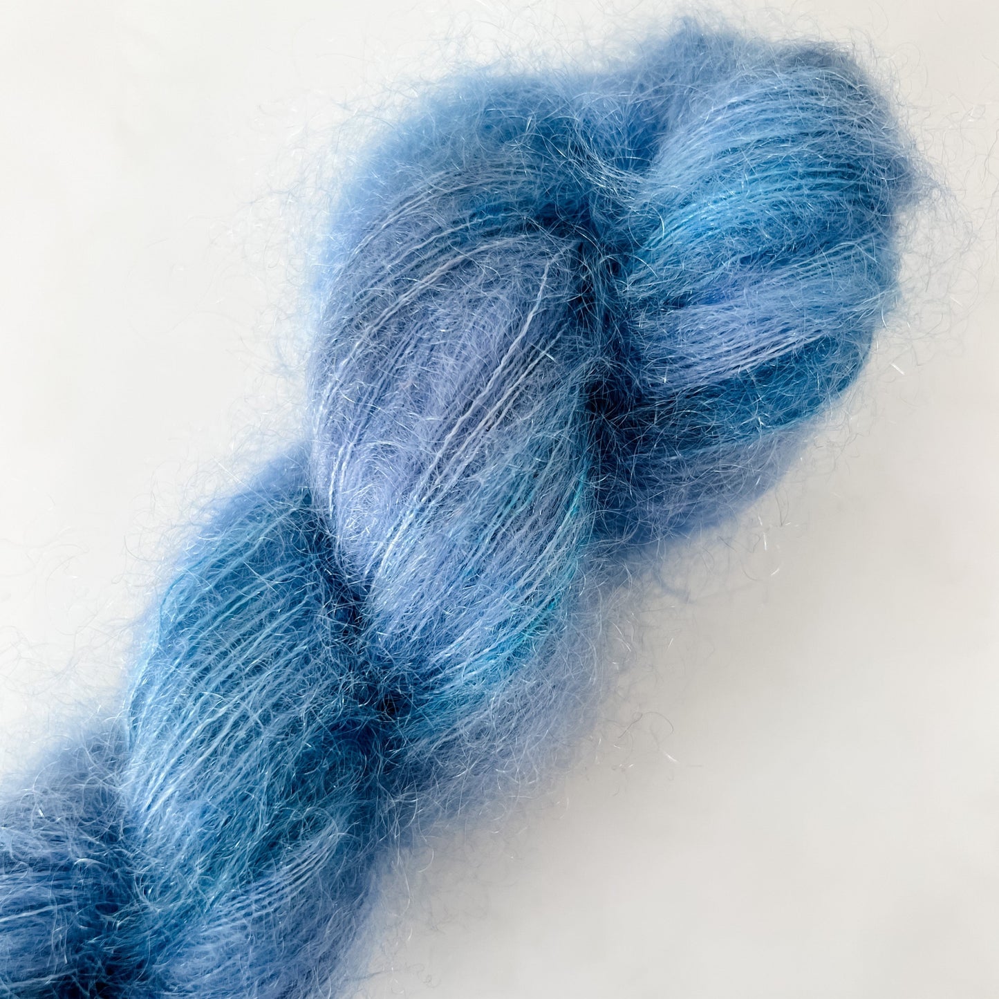Aurora - Mohair Mist - Hand Dyed Yarn - Variegated Yarn
