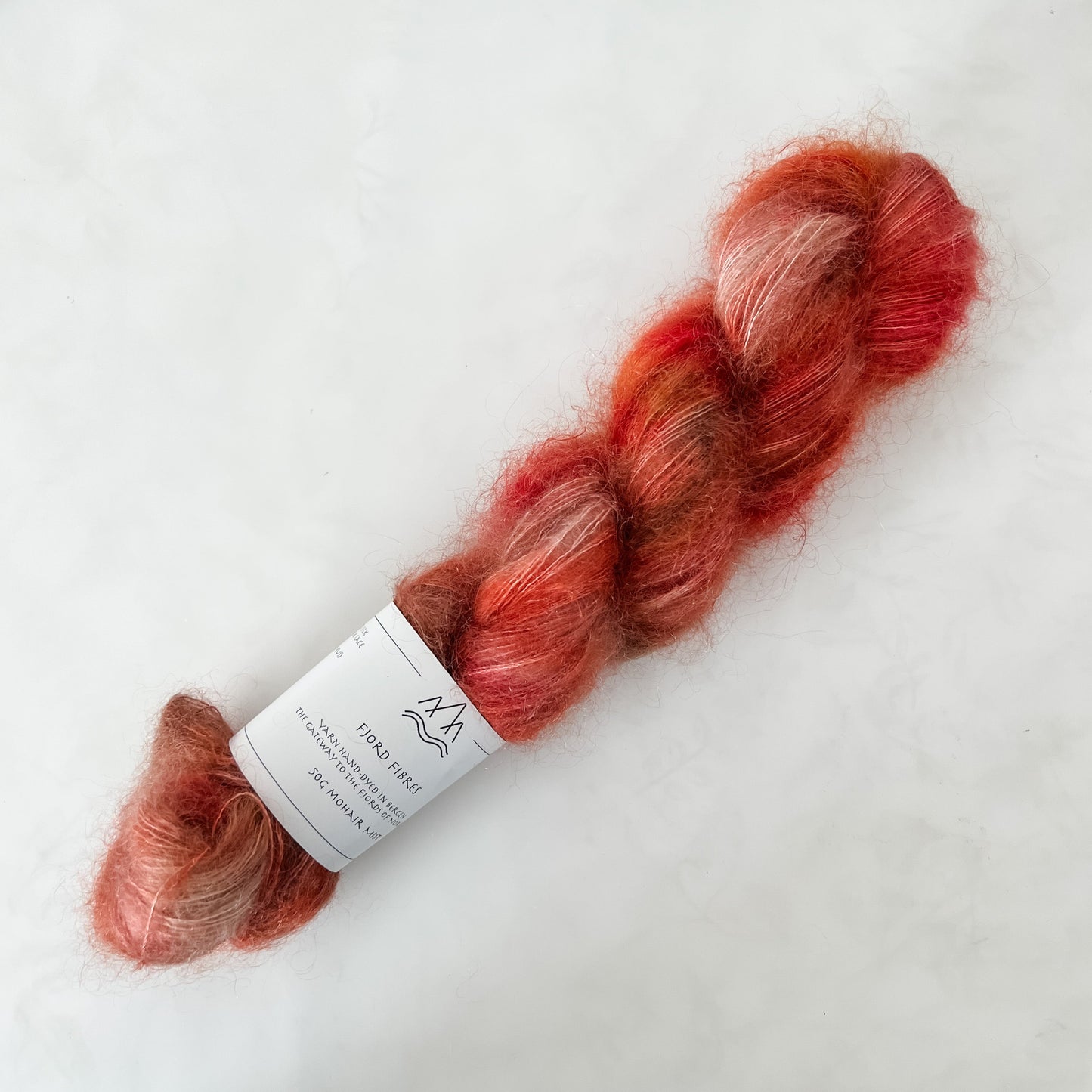 Peiskos - Mohair Mist - Hand Dyed Yarn - Variegated Yarn