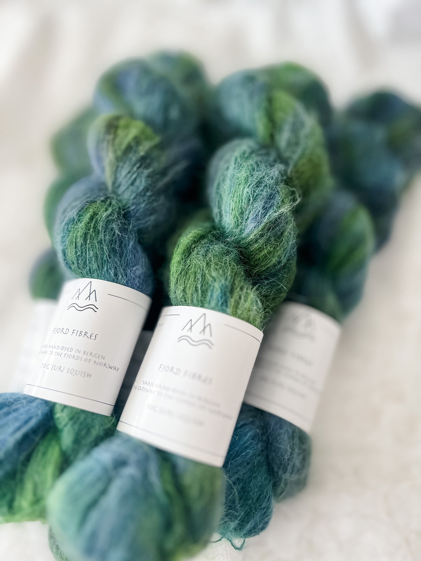Nordlys - Suri Squish - Hand Dyed Yarn - Variegated Yarn