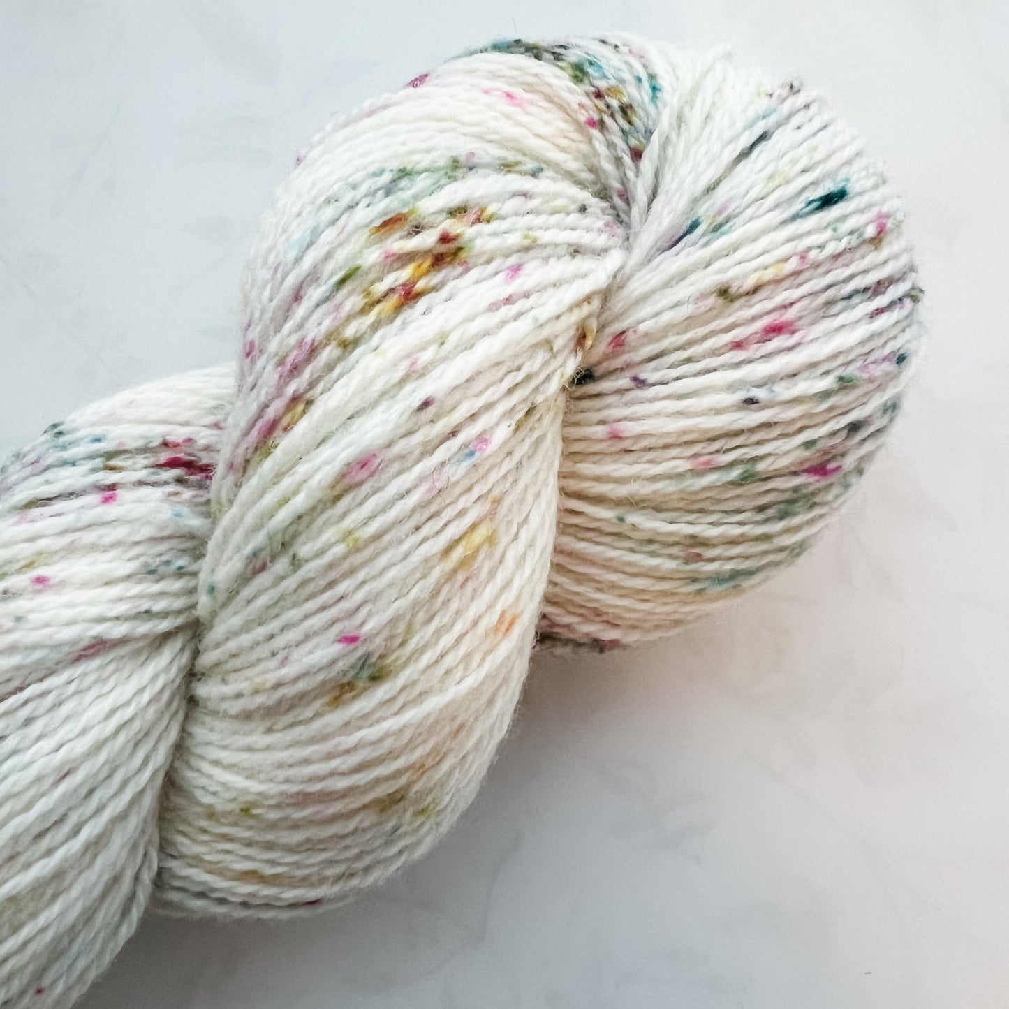 Wild Flowers - Trollfjord sock -  Variegated Yarn - Hand dyed yarn