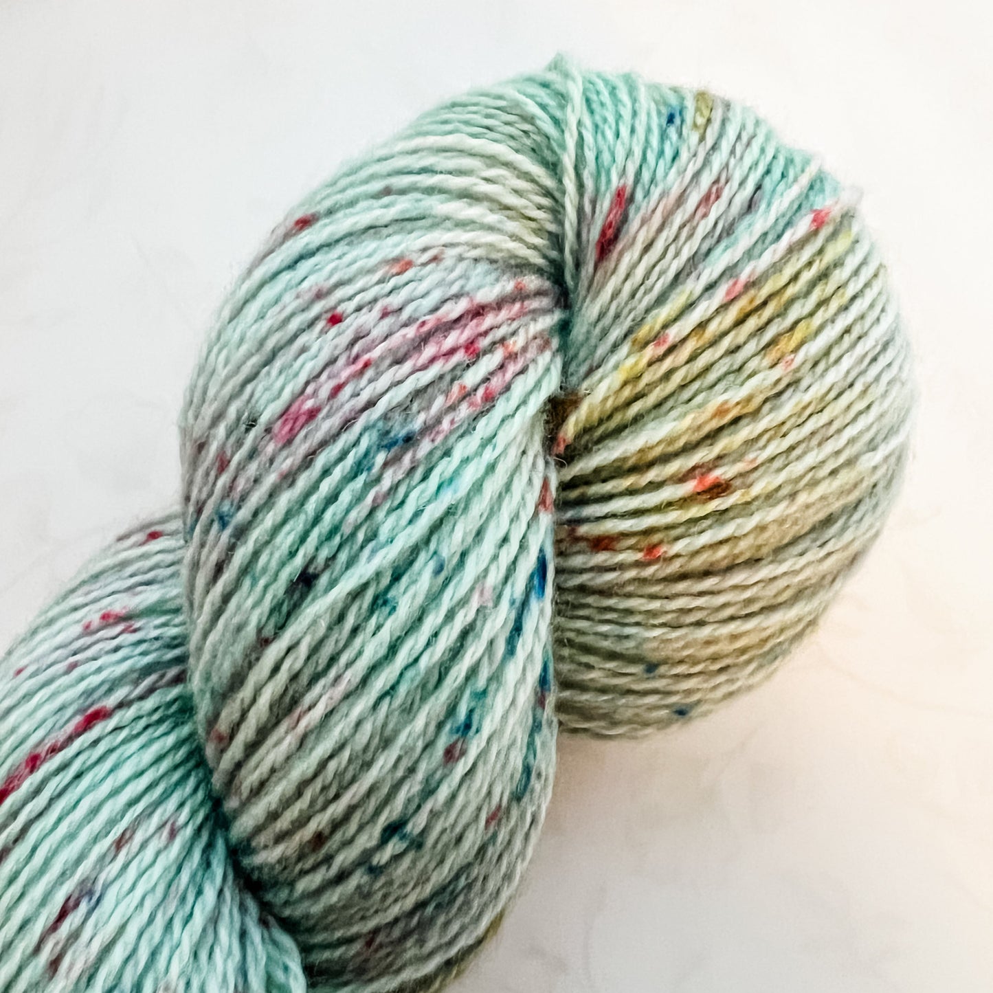 Inner Smile - Trollfjord sock -  Variegated Yarn - Hand dyed yarn