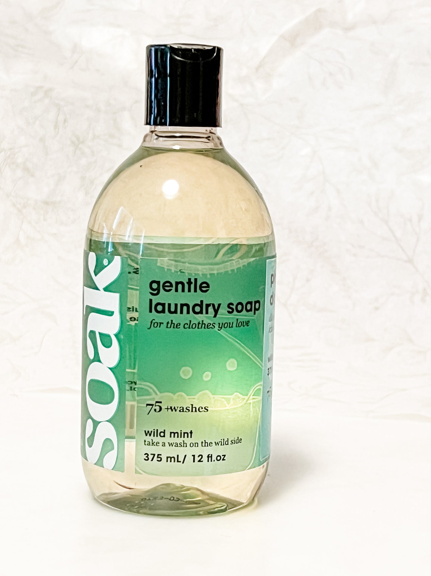 Soak wool wash 375ml (12 fl.oz) - Plant based laundry detergent - No rinse - Natural yarn wash - Recycled plastic bottles