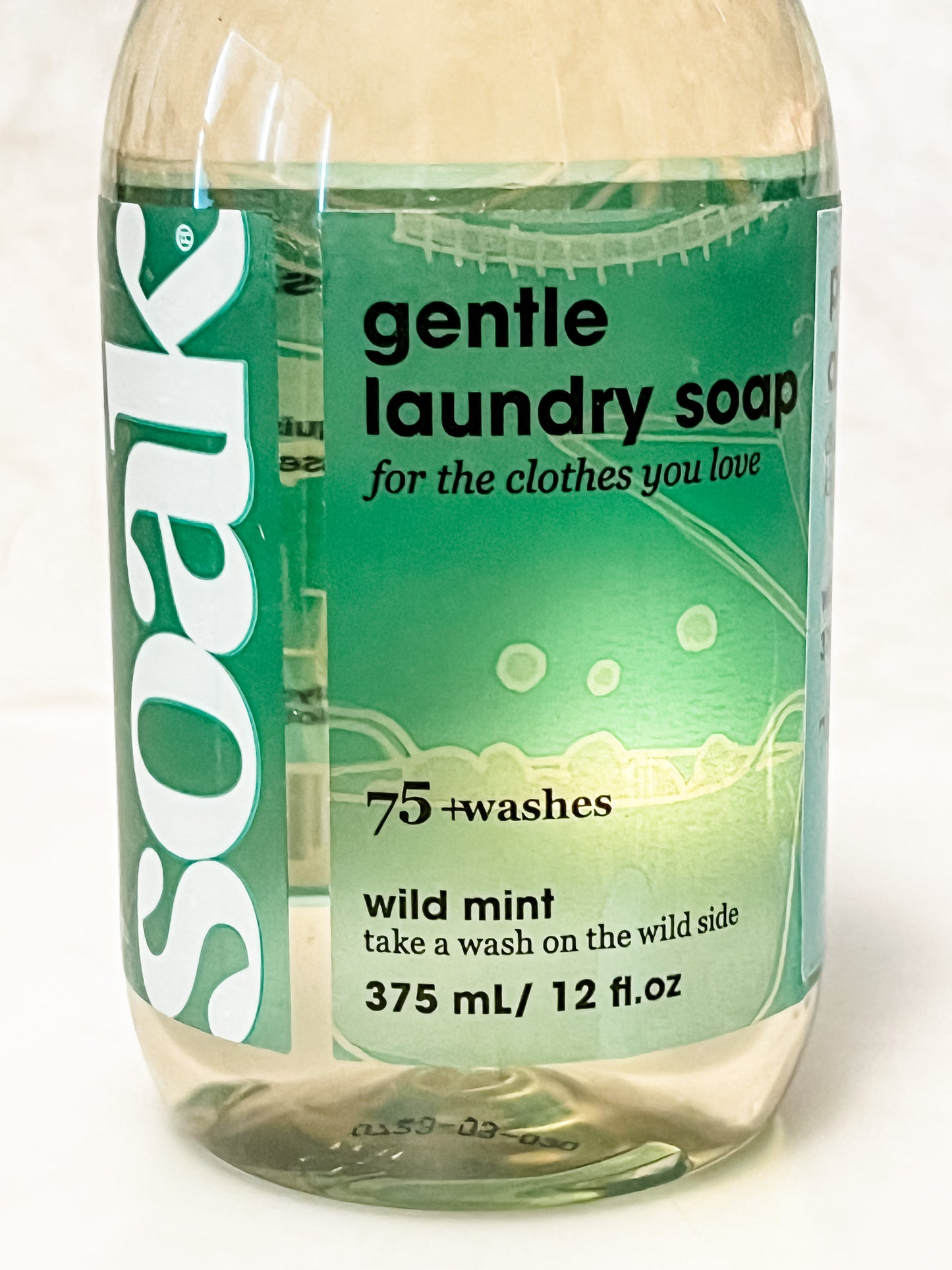 Soak wool wash 375ml (12 fl.oz) - Plant based laundry detergent - No rinse - Natural yarn wash - Recycled plastic bottles