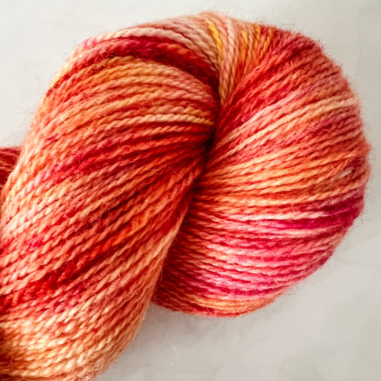 Sugar & Spice - Trollfjord sock - Hand Dyed Yarn - Variegated Yarn