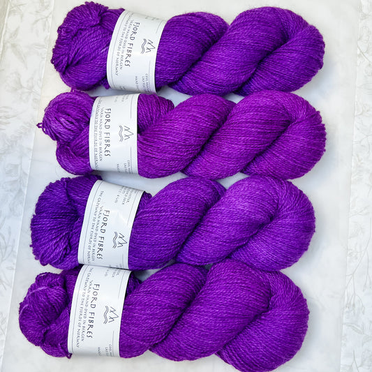 Fjord Wondering # 105 - Trollfjord sock - Hand Dyed Yarn - Variegated Yarn
