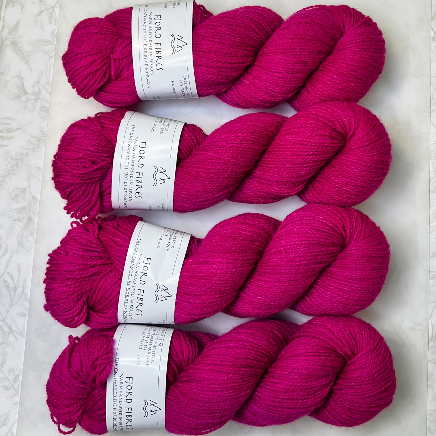 Fjord Wondering # 104 - Trollfjord sock - Hand Dyed Yarn - Variegated Yarn