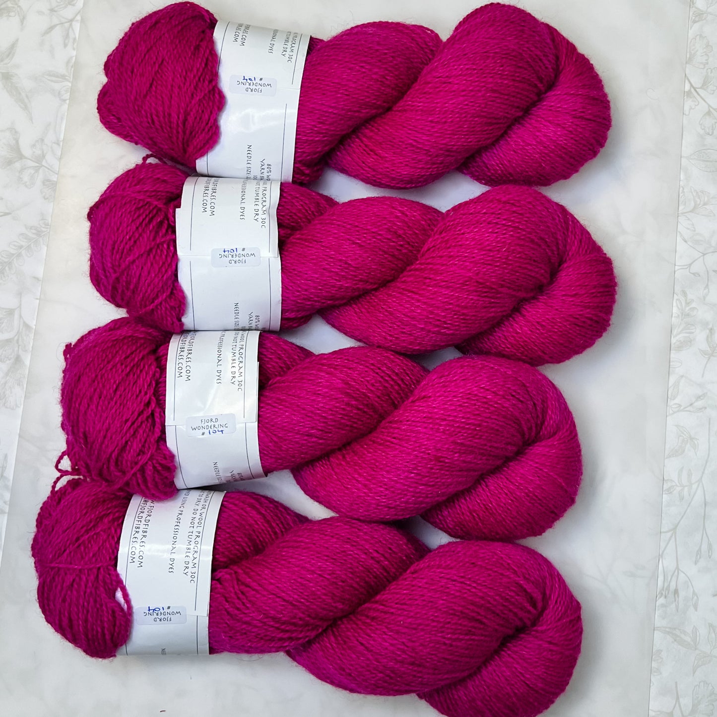 Fjord Wondering # 104 - Trollfjord sock - Hand Dyed Yarn - Variegated Yarn
