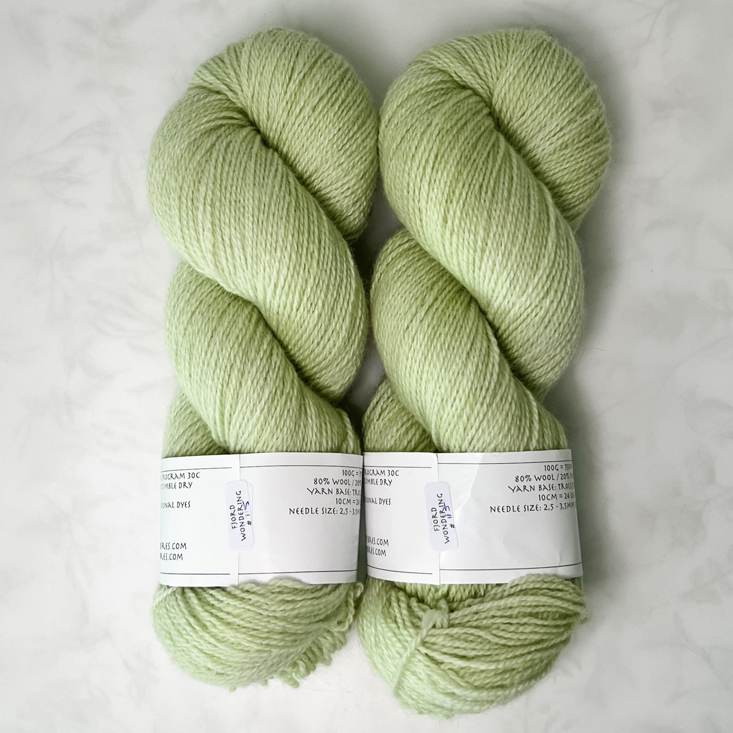 Fjord Wondering # 115 - Trollfjord sock - Hand Dyed Yarn - Variegated Yarn