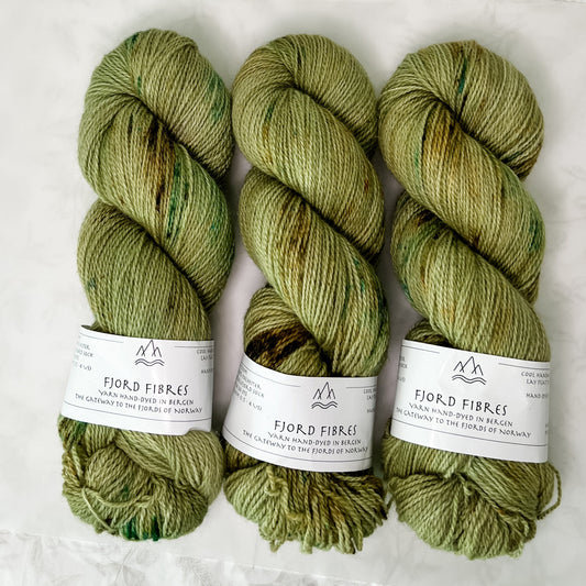 Fjord Wondering # 101 - Trollfjord sock - Hand Dyed Yarn - Variegated Yarn