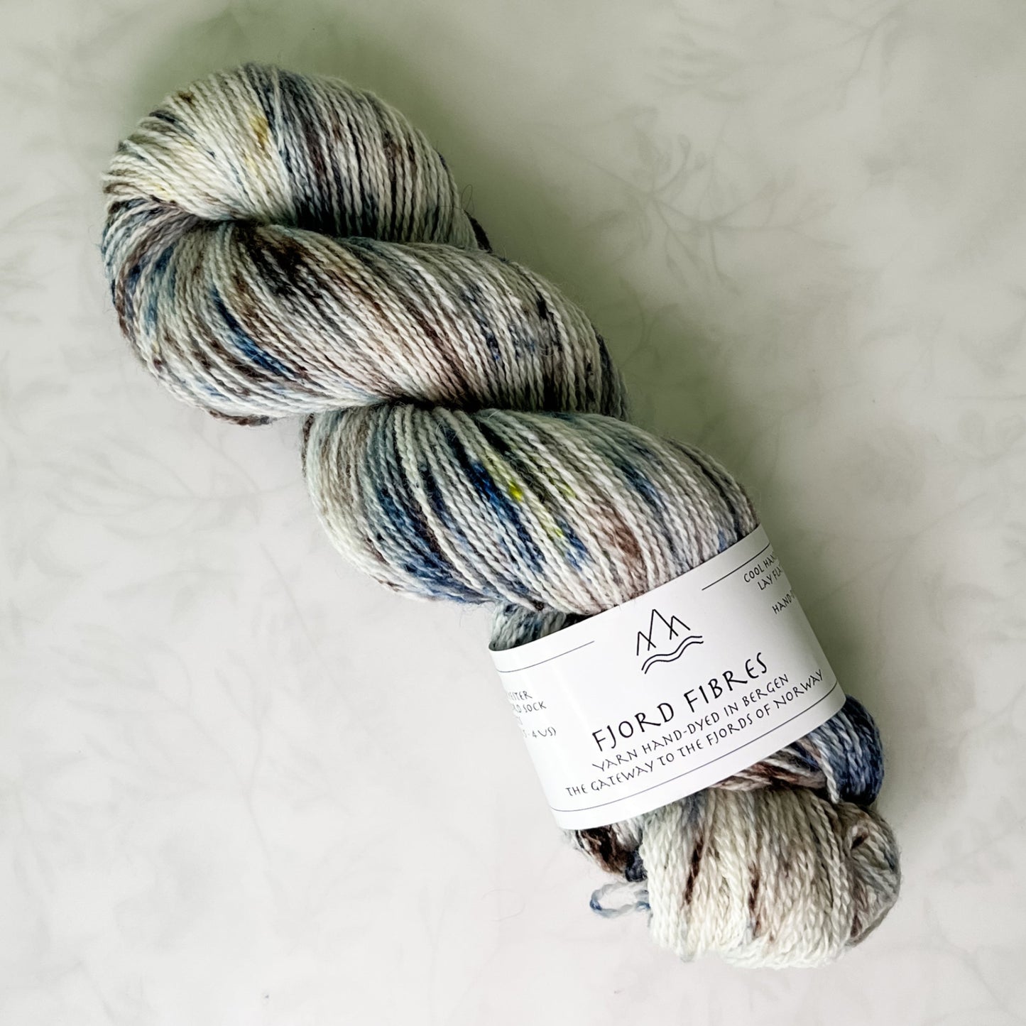 Fjord Wondering # 119 - Trollfjord sock - Hand Dyed Yarn - Variegated Yarn