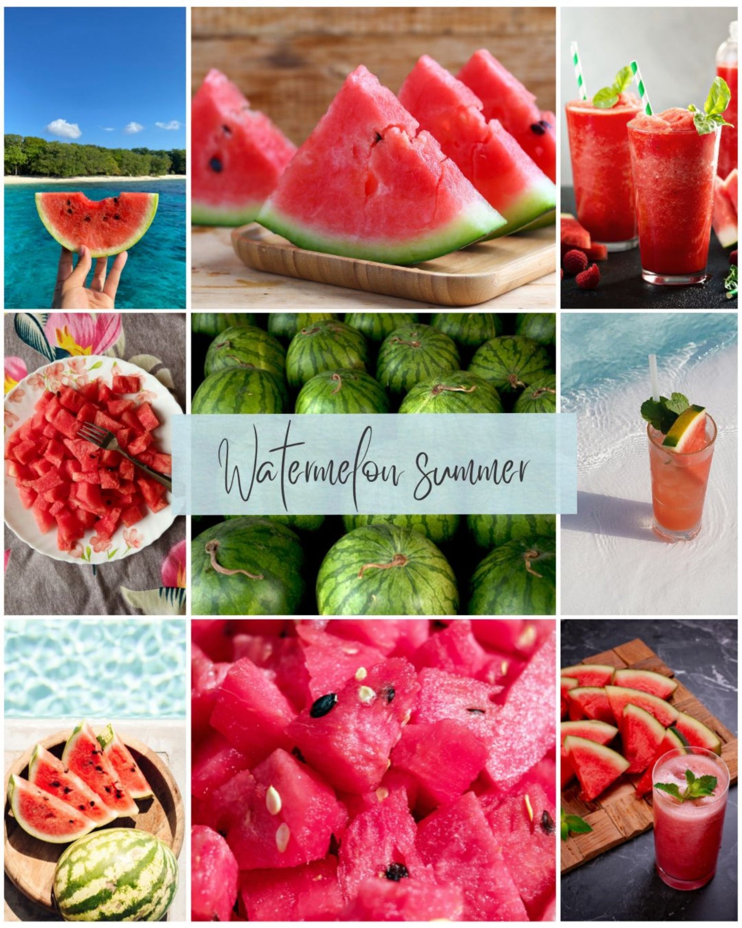 Watermelon Summer Mystery Clubs - Hand dyed