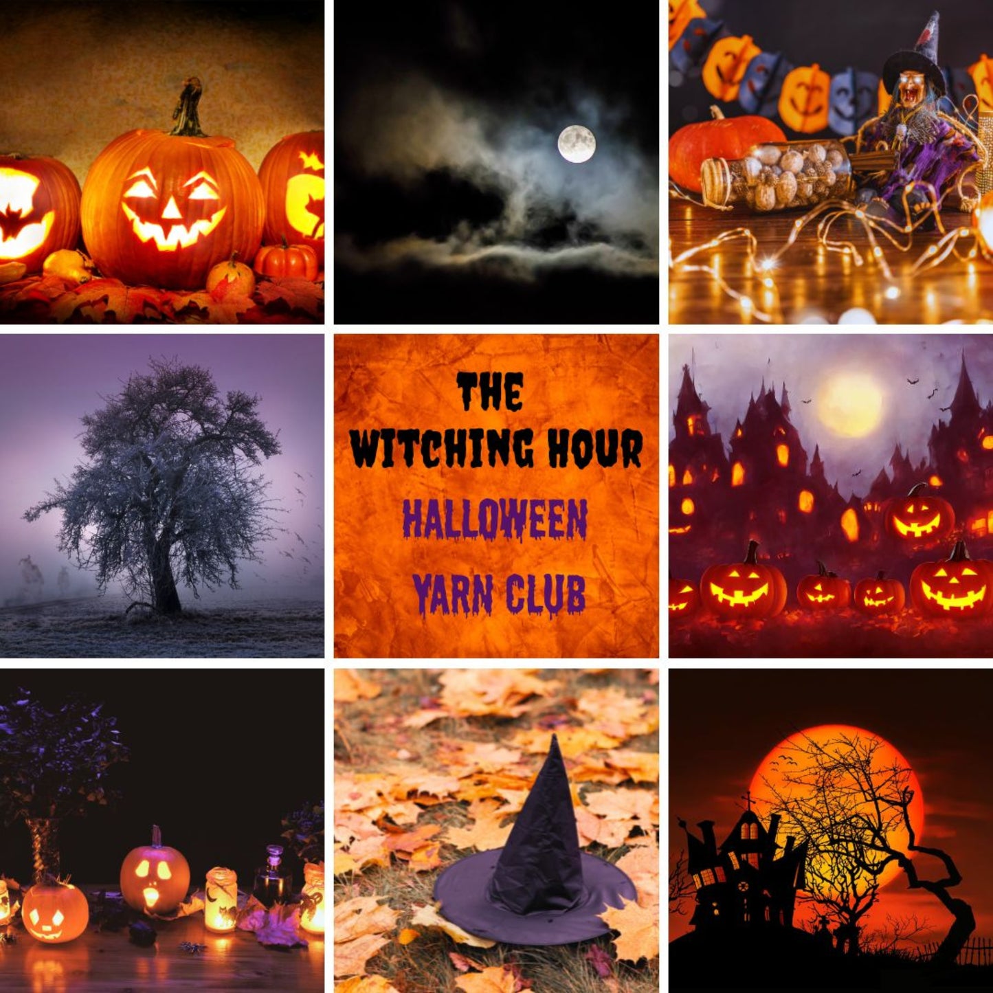 The Witching Hour Mystery Halloween Yarn Club - Trollfjord sock -  Hand Dyed Sock Yarn