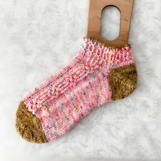 Cookie Trail Socks Pattern Only -  Digital Pattern in English/Norwegian