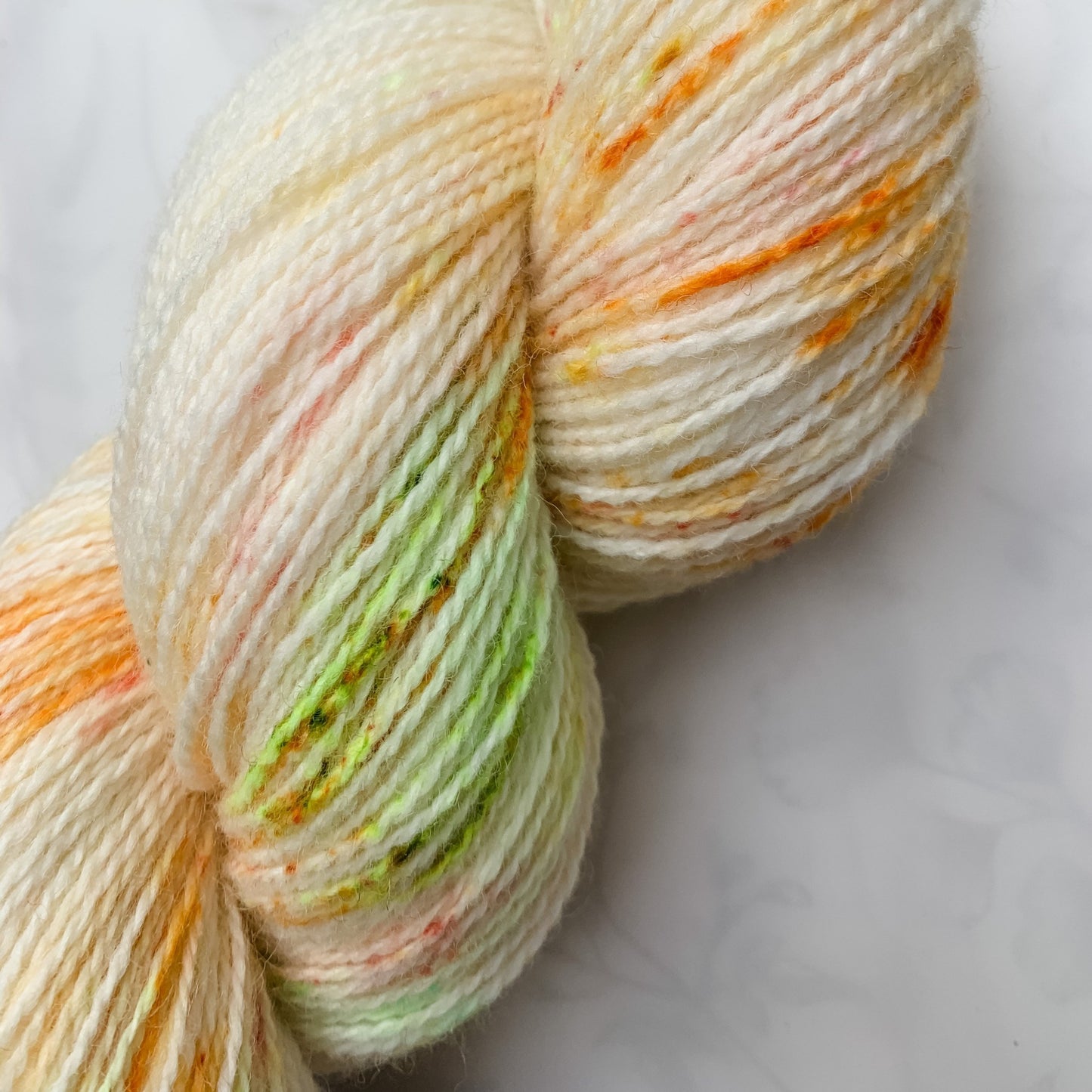 Zingy - Trollfjord sock - Variegated Yarn - Hand dyed yarn