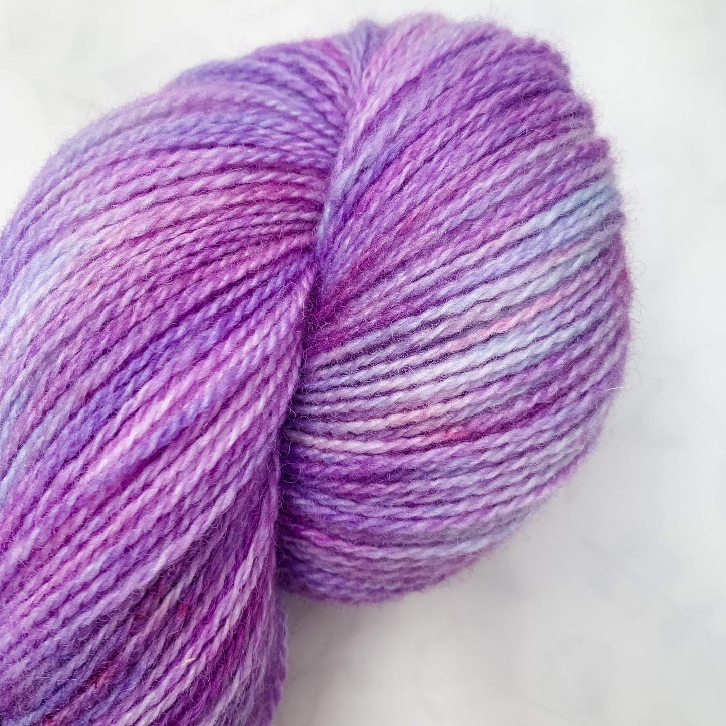 Lilac fields - Trollfjord sock - Variegated Yarn - Hand dyed yarn