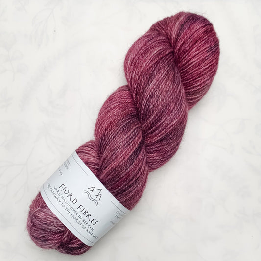 Sugar Plum Fairy - Trollfjord sock - Hand Dyed Yarn - Variegated Yarn