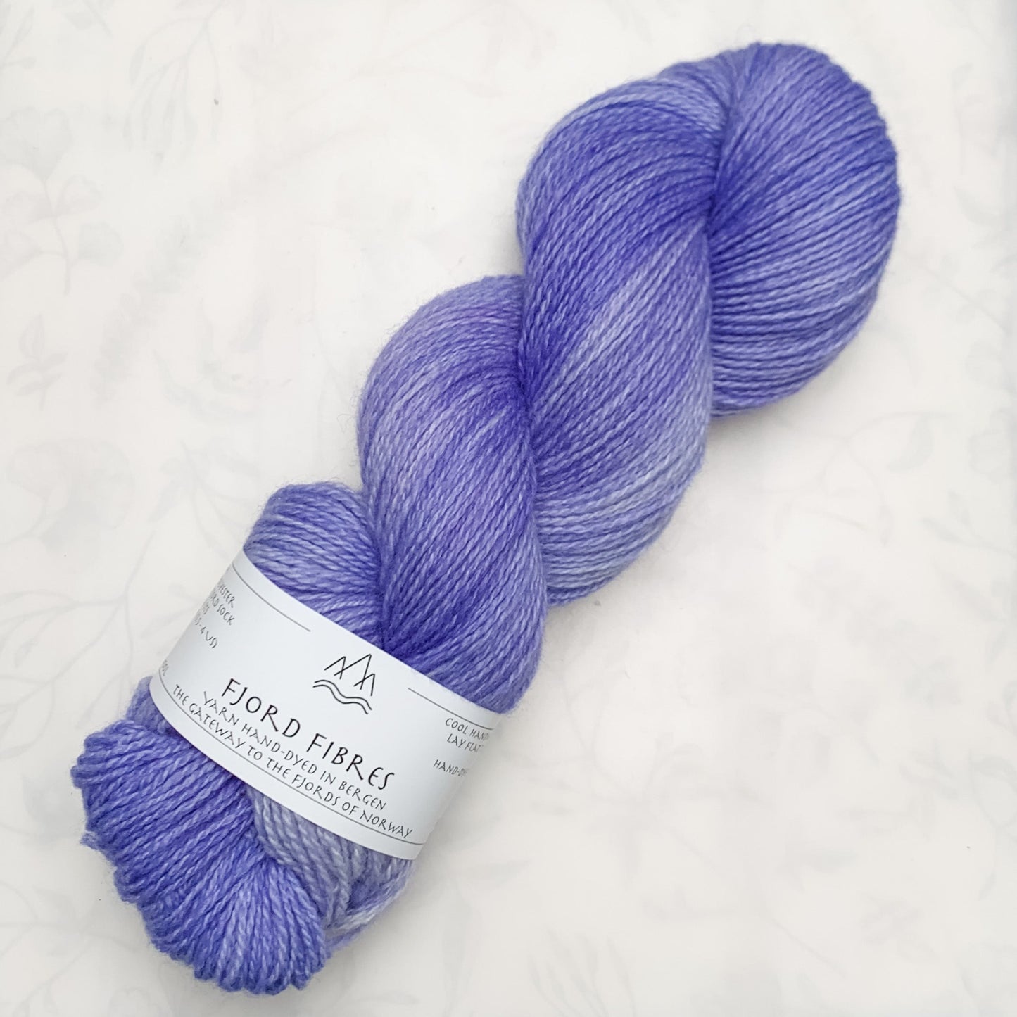Very Peri - Trollfjord sock - Hand Dyed Yarn - Variegated Yarn