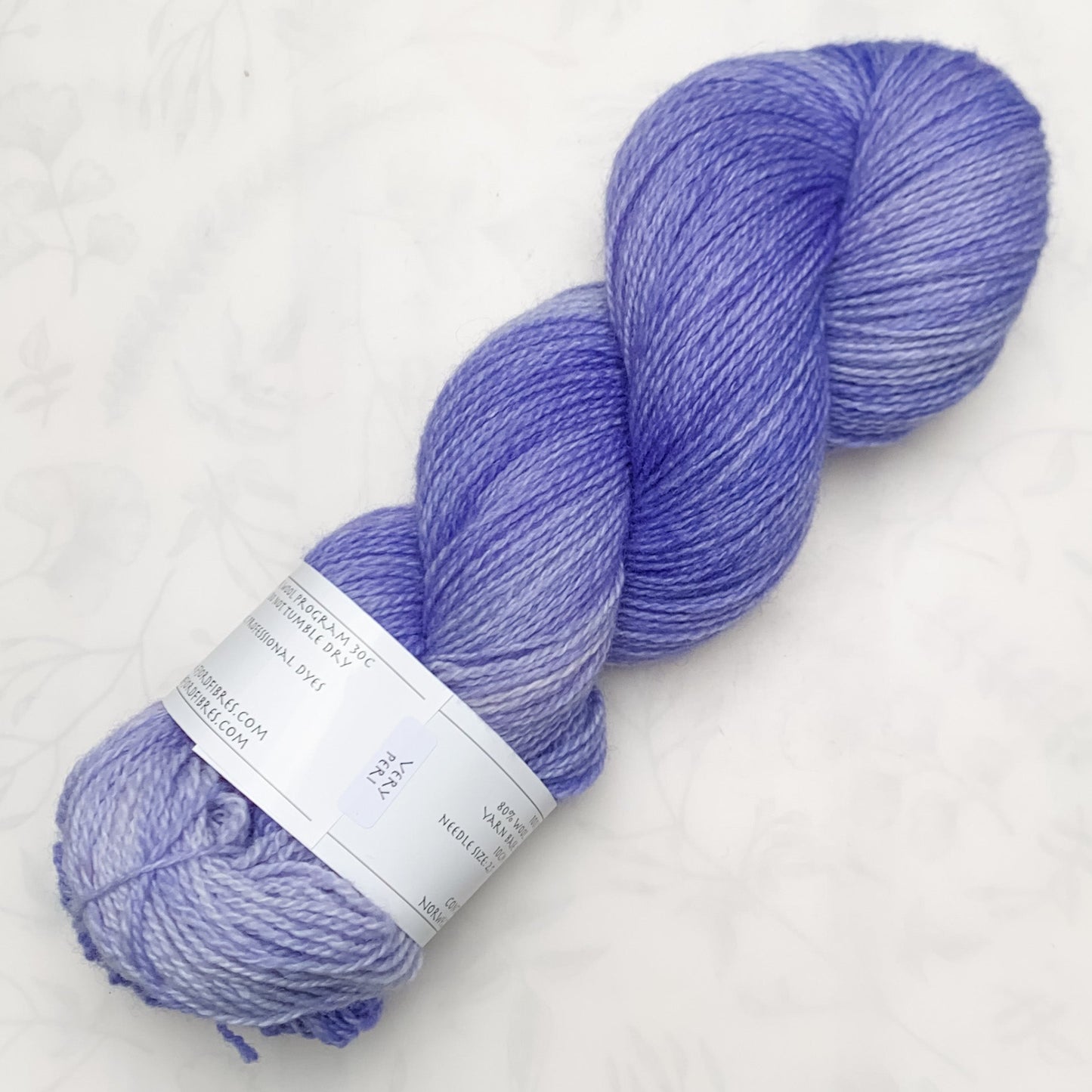 Very Peri - Trollfjord sock - Hand Dyed Yarn - Variegated Yarn