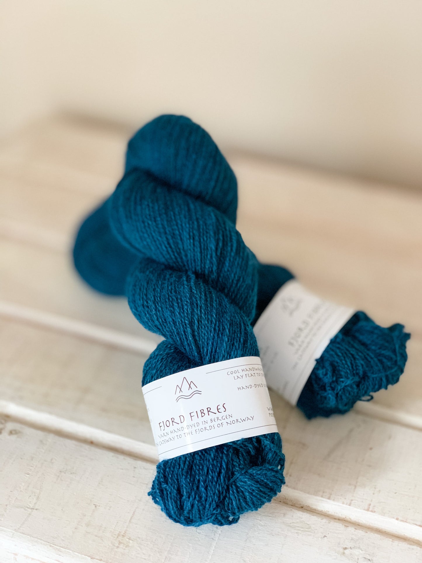 Midnight Sky- Trollfjord sock - Hand Dyed Yarn - Tonal Yarn